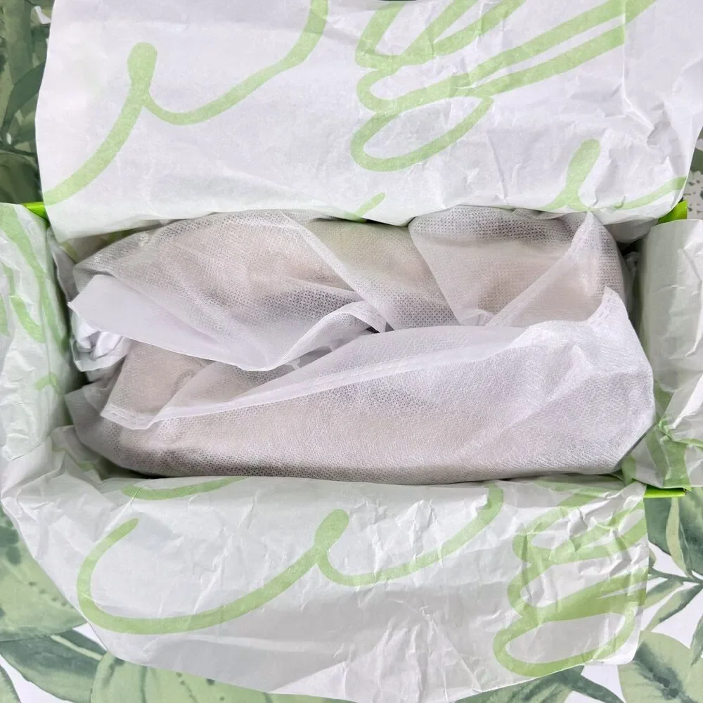 SAM EDELMAN NEW Felicia Jute Metallic Leather Ballet Flat - Picture 2 of 16